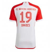 Fotbalové Dres Bayern Munich Alphonso Davies #19 Domácí 2023-24 Krátký Rukáv